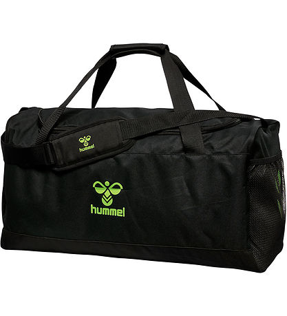 Hummel Sportstaske - hmlCore - Black/Green Gecko