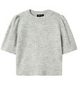 LMTD T-shirt - Strik - NlfLodet - Light Grey Melange LMTD T-shirt - Strik - NlfLodet - Light Grey Melange