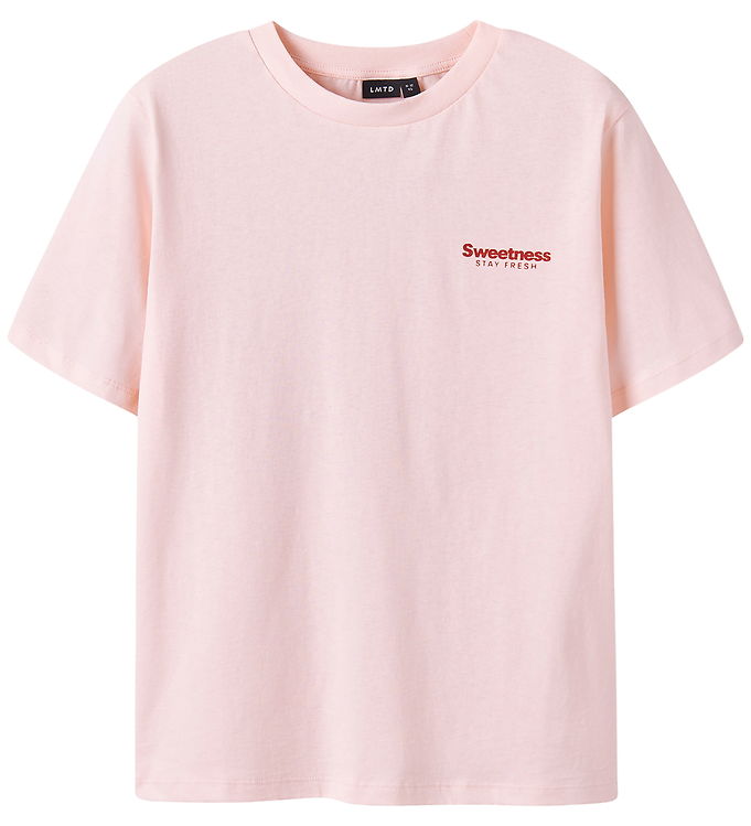 LMTD T-shirt - NlfCherry - Crystal Pink