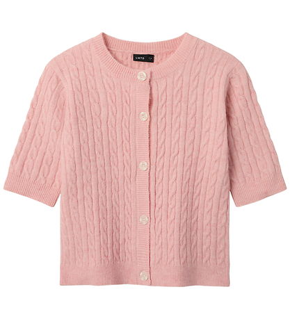 LMTD Cardigan - Strik - NlfKave - Crystal Pink