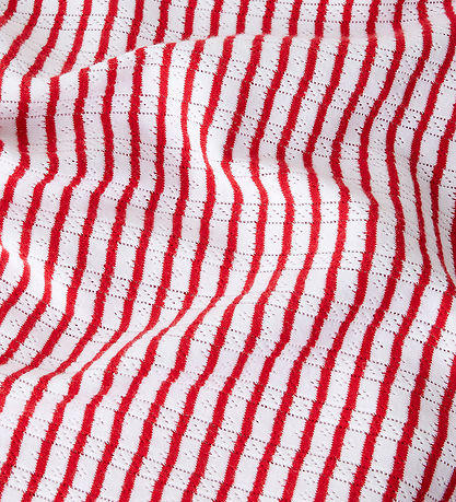 LMTD T-shirt - NlfSeher - Hibiscus/Hvid m. Hulmønster