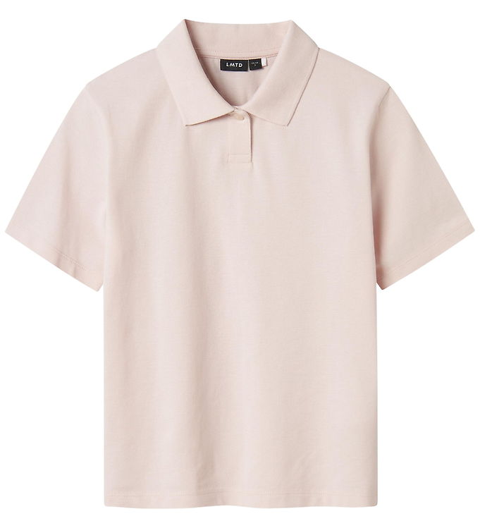 LMTD NlfHannes Piqué Polo - Crystal Pink