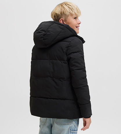Jack & Jones Dynejakke - JjEowen - Sort/Solid