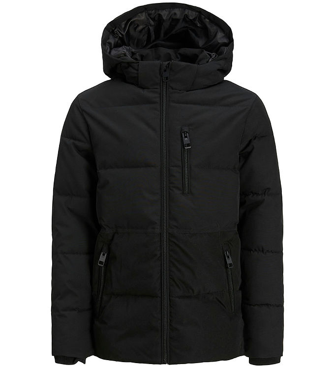 Jack & Jones Dynejakke - JjEowen - Sort/Solid