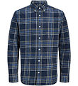 Jack & Jones Skjorte - JprBlubrook - Dark Navy m. Tern Jack & Jones Skjorte - JprBlubrook - Dark Navy m. Tern