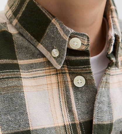 Jack & Jones Skjorte - JprBlubrook - Peat m. Tern