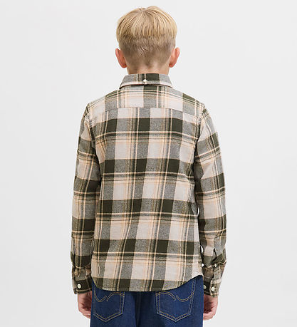 Jack & Jones Skjorte - JprBlubrook - Peat m. Tern