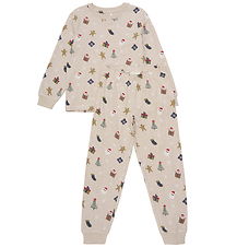 Minymo Nattøj - Beige Melange Minymo Nattøj - Beige Melange