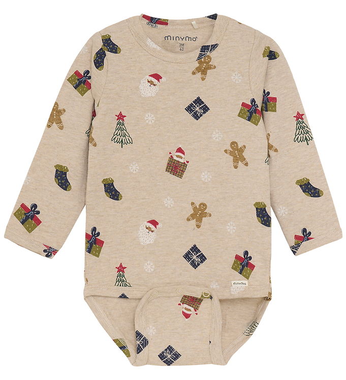 Minymo Body l/æ - Beige Melange