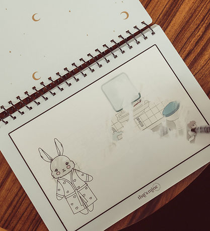 Thats Mine Vandmalebog - Drew - Bunny Thats Mine Vandmalebog - Drew - Bunny