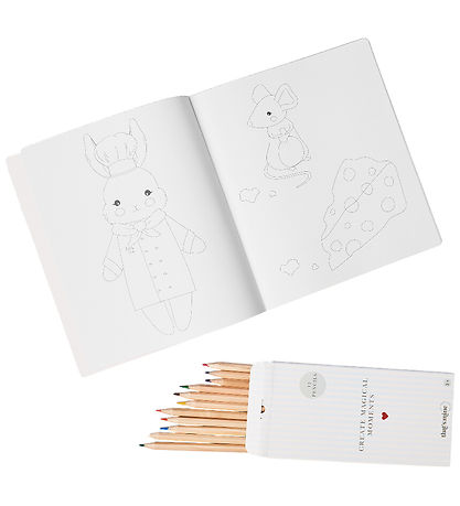 Thats Mine Malebog m. Farver - 12 stk. - Ben - Bunny