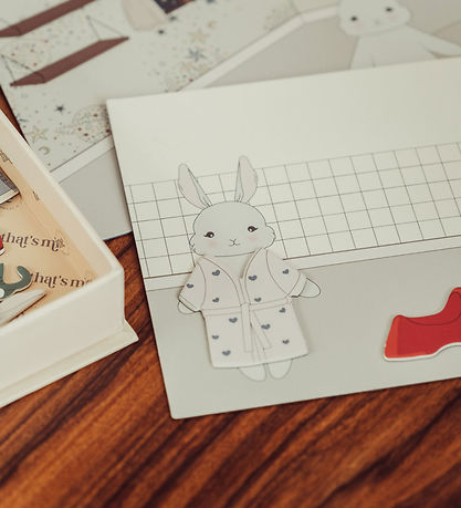 Thats Mine Magnetisk Legebræt - Lou - Bunny Thats Mine Magnetisk Legebræt - Lou - Bunny