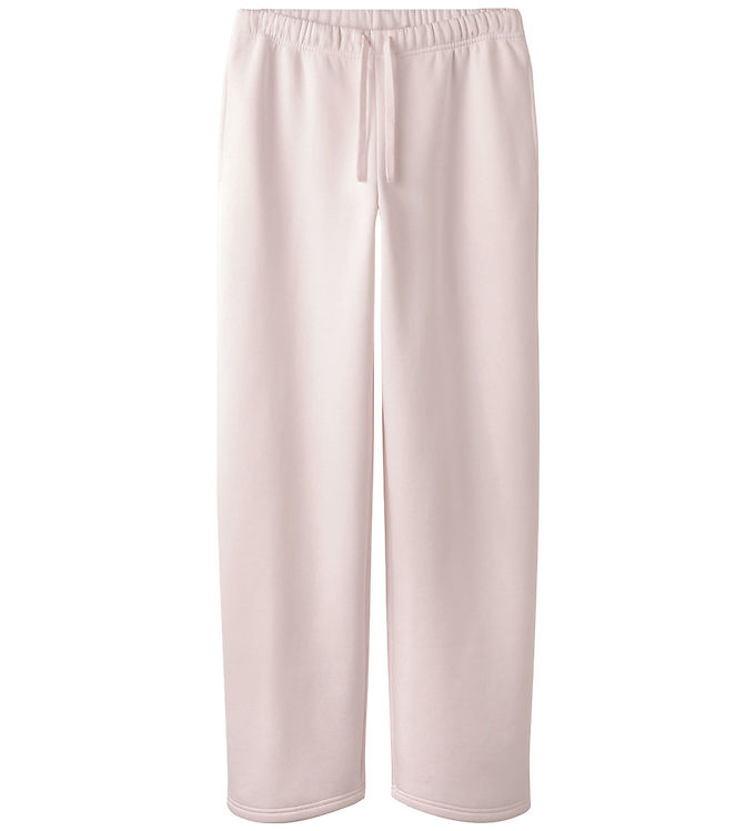 LMTD NlfLake Wide Sweatpants - Pink Marshmallow