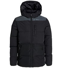 Jack & Jones Dynejakke - JjEowen - Sort/REFLECTIVE Jack & Jones Dynejakke - JjEowen - Sort/REFLECTIVE
