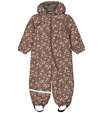 Mikk-Line Flyverdragt - Recycled - Sparrow m. Blomster Mikk-Line Flyverdragt - Recycled - Sparrow m. Blomster