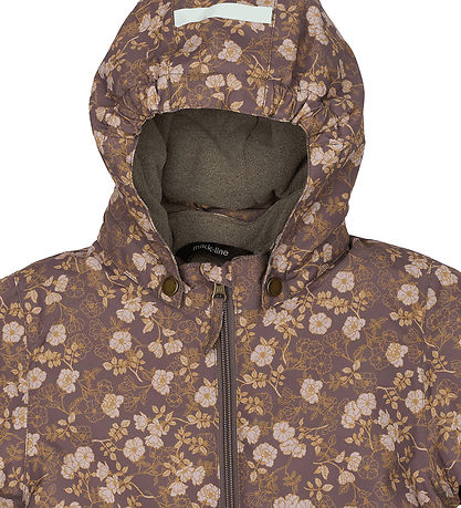 Mikk-Line Flyverdragt - Recycled - Sparrow m. Blomster