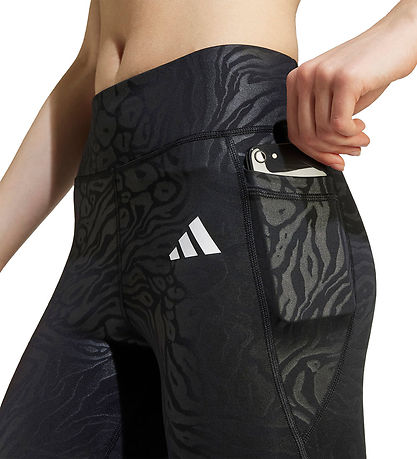 adidas Performance Leggings - JG Opt - Sort/Hvid