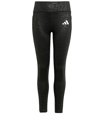 adidas Performance Leggings - JG Opt - Sort/Hvid