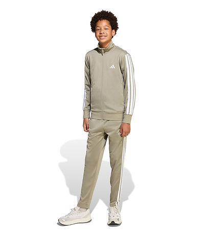 adidas Performaance Træningssæt - J 3S Tr Ts - Silpeb/White