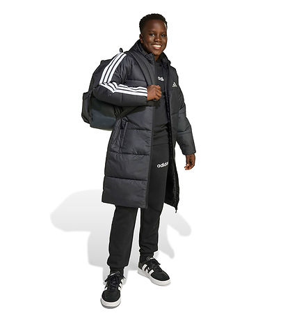 adidas Performance Dynefrakke - J Long Coat - Sort/Hvid
