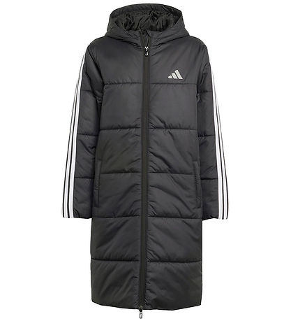 adidas Performance Dynefrakke - J Long Coat - Sort/Hvid