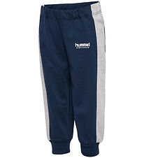 Hummel Sweatpants - hmlMini Loose Adj Waist - Dress Blues Hummel Sweatpants - hmlMini Loose Adj Waist - Dress Blues