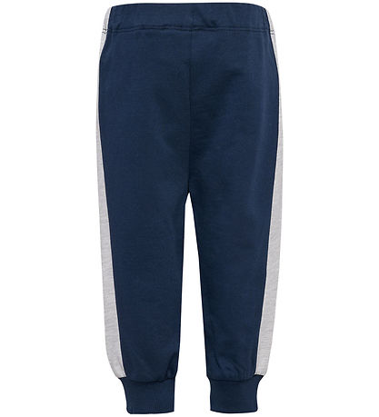 Hummel Sweatpants - hmlMini Loose Adj Waist - Dress Blues