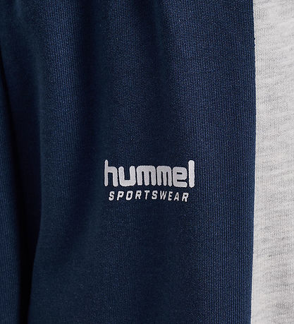 Hummel Sweatpants - hmlMini Loose Adj Waist - Dress Blues