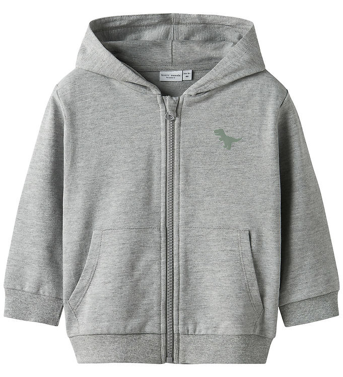 Name It Cardigan - NmmValon - Gråmeleret