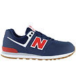 New Balance Sko - 574 - Navy/Team Red New Balance Sko - 574 - Navy/Team Red