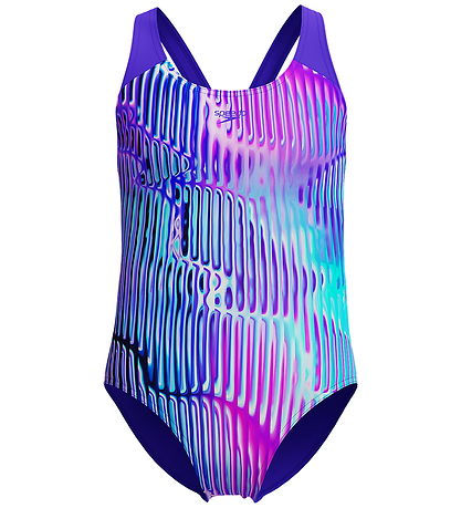 Speedo Badedragt - Digital Allover Splashback - Lilla/Pink Speedo Badedragt - Digital Allover Splashback - Lilla/Pink