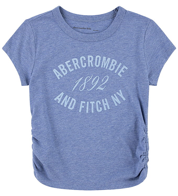 Abercrombie & Fitch T-shirt - Colony Blue Heather