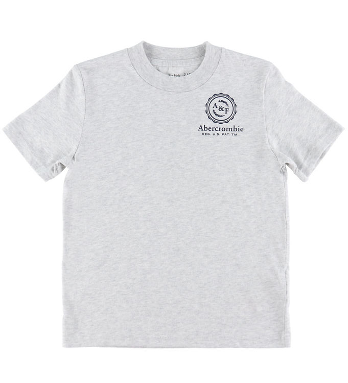 Abercrombie & Fitch T-shirt - Light Grey Heather