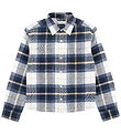 Abercrombie & Fitch Skjorte - Navy Blazer/Beige Abercrombie & Fitch Skjorte - Navy Blazer/Beige