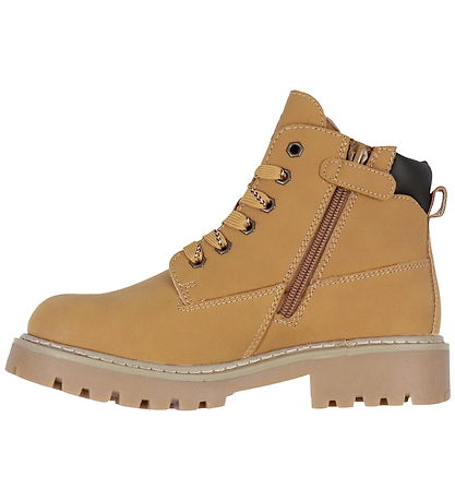 Tommy Hilfiger Vinterstøvler - Lace-Up - Ochre