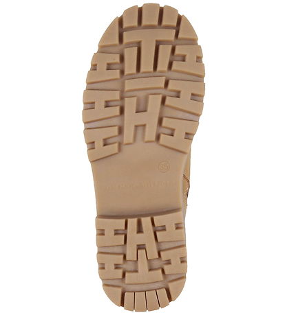 Tommy Hilfiger Vinterstøvler - Lace-Up - Ochre