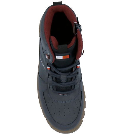 Tommy Hilfiger Vinterstøvler - Lace-Up - Blue
