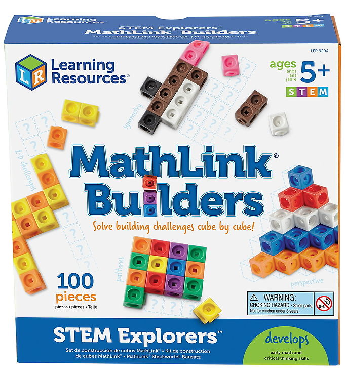 Learning Resources Legetøj - MathLink Cubes - Byg