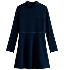 Tommy Hilfiger Kjole - Essential - Dark Night Navy Tommy Hilfiger Kjole - Essential - Dark Night Navy