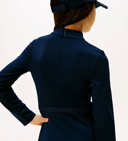 Tommy Hilfiger Kjole - Essential - Dark Night Navy