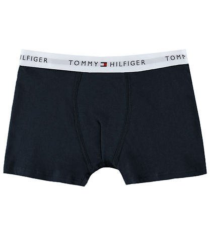 Tommy Hilfiger Boxershorts - 3-pak - Brisk Blue/Utility Sage/Des