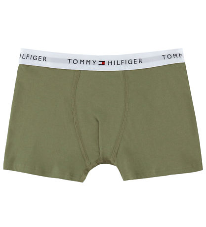 Tommy Hilfiger Boxershorts - 3-pak - Brisk Blue/Utility Sage/Des