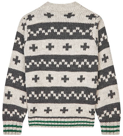 Mads Nørgaard Blouse - Knitted - Crash Keldino Reykavik - Nature