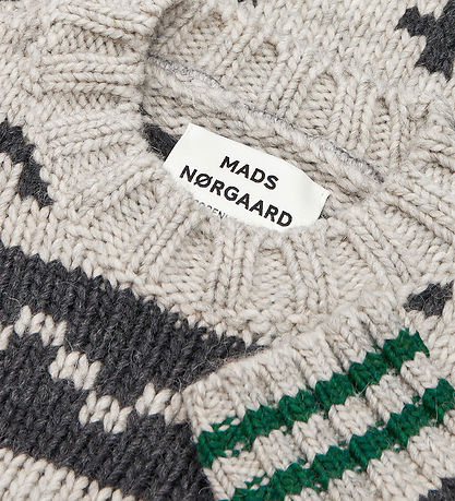 Mads Nørgaard Blouse - Knitted - Crash Keldino Reykavik - Nature