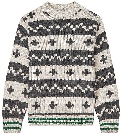 Mads Nørgaard Blouse - Knitted - Crash Keldino Reykavik - Nature