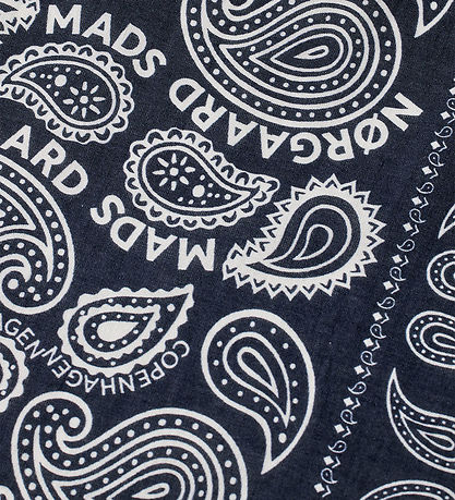 Mads Nørgaard Tørklæde - 55x55 cm - Paisley - Parisian Night Mads Nørgaard Tørklæde - 55x55 cm - Paisley - Parisian Night
