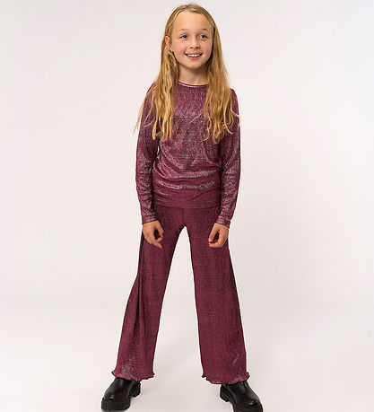 The New Bukser og Scrunchie - TnPrudence - Ibis Rose