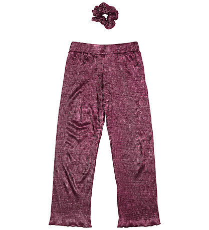 The New Bukser og Scrunchie - TnPrudence - Ibis Rose