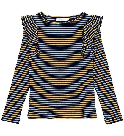 The New Bluse - Rib - TnPriscilla - Navy Blazer Striped m. Glimm