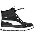 Puma Vinterstøvler - Evolve Puretex Jr - Tex - Puma Black/Ash Gr Puma Vinterstøvler - Evolve Puretex Jr - Tex - Puma Black/Ash Gr
